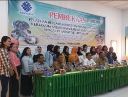 PT. Antam Gandeng BLK Berikan Pelatihan Berbasis Kompetensi ke Masyarakat