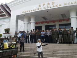 Rampas Tanah, Warga Tolala Kolut Demo Kadesnya