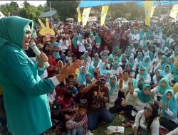Kampanye Terbatas Paslon Asmani – Syahrul di Wundulako Banjir Pendukung