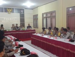 Cek Kesiapan Jelang Pilkada, Tim Mabes Polri Kunjungi Mapolres Konsel