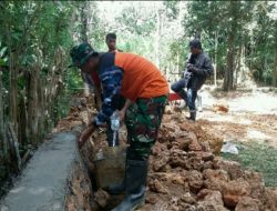 Apresiasi TMMD Kodim 1416 Muna, Camat Lawa Turunkan Warganya Ikut “Pokadulu”