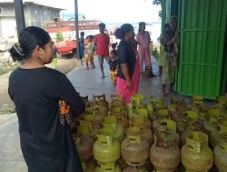 Tabung Gas Elpiji 3 kg Langkah, Warga Tanggetada Mengeluh