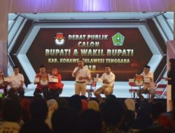 KPU Konawe Gelar Debat Publik 4 Paslon Bupati dan Wakil Bupati