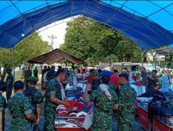 Peringati HUT ke 58, Korem 143/HO Gelar Pasar Murah