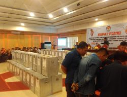 Begini, Suasana Rapat Pleno Terbuka Rekapitulasi Hasil Penghitungan Suara di Kolaka