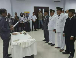 Pj Sekda dan 2 Camat Dilantik, Ini pesan Bupati Kolut