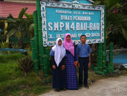 SMPN 4 Baubau Wakili Sultra Diajang OPSI Tingkat Nasional di Surabaya