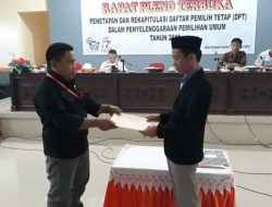 KPU Konawe Ketok 165.720 DPT Pemilu 2019