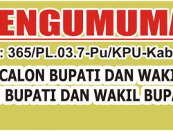Pengumuman Penetapan Bupati Konawe Terpilih