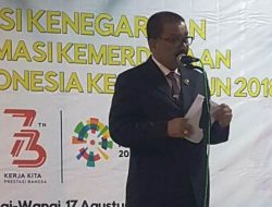 Bupati beri sanjungan pada Paskibraka Malam Ramah tamah HUT RI ke- 73