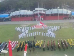 Variasi Barisan Bintang Lima menghiasi Hut RI Ke 73 di Kolut