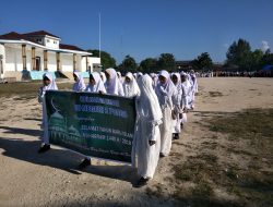 Sambut Tahun Baru Islam, Ribuan Santri di Wakatobi Gelar Pawai