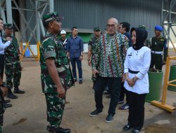 Pangdam Hasanuddin Kunjungi Lokasi Pemurnian Ore Nikel di Morosi