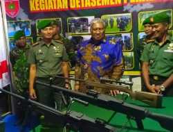 Peringati HUT TNI di Sultra, Korem Gelar Pameran Alutsista