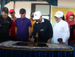 Resmikan Pasar Rakyat, Surunuddin di Apresiasi Masyarakatnya