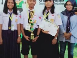 SMPN 1 Raha Kembali Ukir Prestasi dalam Lomba Tepat Cepat di UHO