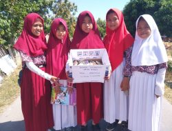 Bocah SDN 6 di Muna Galang Dana Bantu Korban Bencana Palu dan Donggala