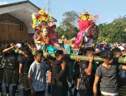 Ikuti Pawai Budaya Kreatif, Peserta Kirab Pemuda Kenakan Pakaian Adat Daerah
