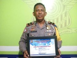 Lantas Kolut Terima Penghargaan dari Polda Sultra