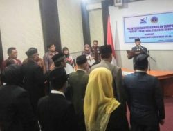 Azhari, Lantik Sebelas Pejabat Struktural USN Kolaka