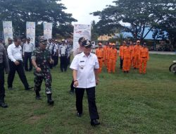 Jelang Pilkades di Koltim, Pemda Gelar Apel Pasukan