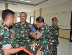 Danrindam Tutup Latihan Posko I Korem 143/HO