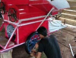 Hebat, Petani di Kolut Ciptakan Mesin Multi Fungsi Perontok Biji Jagung