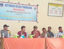 Musrembang Antar Desa Lamedai untuk Tahun 2020 