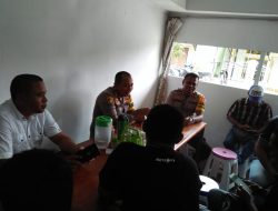 Kapolres Wakatobi Jalin Keakraban dengan Insan Pers