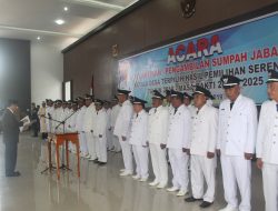 34 Kepala Desa di Koltim Dilantik, Bupati: Jalankan Tugas Sesuai Undang-undang