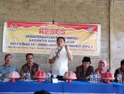 Irham Kalenggo Pimpin Reses di Dapil II Konsel