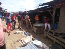 Bangunan Pasar tak Tuntas, Pedagang Pro Kontra, Disperindag lakukan Penertiban