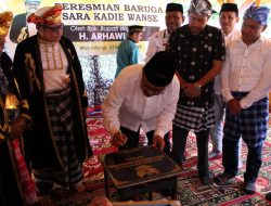 Bupati Wakatobi Resmikan Baruga Sara Kadie Wanse