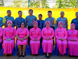 Kunker di Polsek Onembute, Kapolres minta Warga Ikut Ciptakan Pemilu Damai