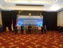 Kepala Perwakilan Bank Indonesia Sultra Dilantik