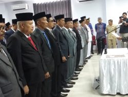 Lantik Pejabat Pratama, Bupati Kolut Geram Saat Pengajian Hanya Dihadiri Lima OPD