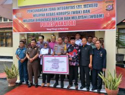 Polres Wakatobi Canangkan Zona Integritas WBK dan WBBM