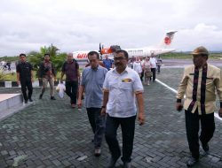 Tiba di Wakatobi, Wantimpres Jan Darmadi Didampingi Bupati