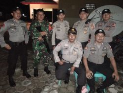 Polri dan TNI Berbaur Bersama dalam Pleno Kecamatan Tanggetada