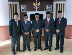Drs H.La Jumadin Resmi Dilantik Jadi PJ Sekda Wakatobi, bersama Kadis Kesehatan Wakatobi