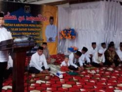 Pemda Mubar Gelar Safari Ramadhan Pertama, Ini Pesan Bupati Mubar