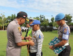 Apel Gelar Pasukan Polres Wakatobi Dalam Rangka  Operasi Ketupat Anoa 2019