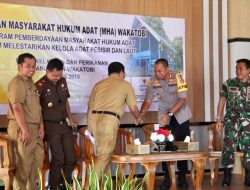 Bertemu Masyarakat Adat, Kapolres Mengajak Peran Serta Masyarakat Dalam Ciptakan Kamtibmas