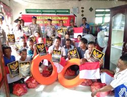 Sat Polair Polres Wakatobi Laksanakan Quick Wins Polri Program 1 di Mola Raya Wakatobi