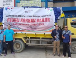 Asosiasi Produsen Linstrik Swasta Indonesia Salurkan Bantuan di Konut