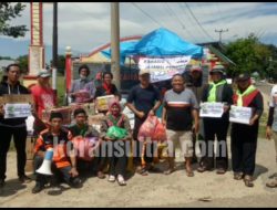Lakukan Penggalangan, Karang taruna Tanggetada Turun ke Jalan