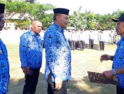 Rajiun Lantik 81 Plt Kades di Mubar