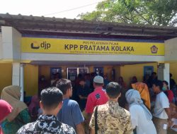 Kantor Pajak Pratama Kolaka Diserbu Pendaftaran NPWP Baru