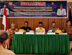 Ajak Masyarakat Baubau Wujudkan Kota NADB, AS Tamrin : Mari Bersatu Tangkal Ekstrimisme
