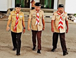 Ketua Kwarcab Pramuka Baubau Dilantik, Roni Muhtar: Mari Bangun Generasi Berkualitas